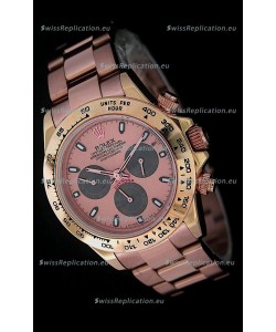 Rolex Daytona Cosmograph Swiss Replica Rose Gold Watch 