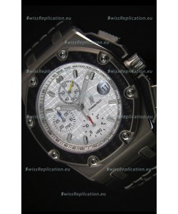 Audemars Piguet Royal Oak Offshore Juan Pablo Montoya Swiss Watch 3120 Movement White Dial - 1:1 Mirror