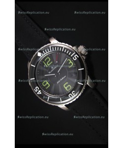 Blancpain 500 Fathoms Swiss Replica Watch in Grey Dial - 1:1 Mirror Edition