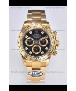 Rolex Cosmograph Daytona M116508-0016 Yellow Gold Original Cal.4130 Movement - 904L Steel Watch