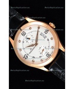 Jaeger LeCoultre Master Control Rose Gold Swiss Replica Watch 