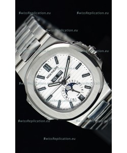 Patek Philippe Nautilus 5726A 1:1 Mirror Swiss Watch White Dial