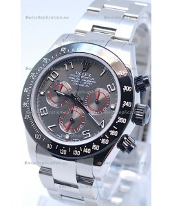 Rolex Project X Daytona Limited Edition Series II Cosmograph MonoBloc Cerachrom Swiss Watch in Grey Dial